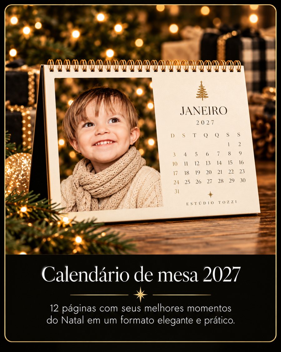 Calendário de mesa 2027